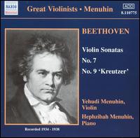 Beethoven: Violin Sonatas No. 7 & No. 9 'Kreutzer' von Yehudi Menuhin