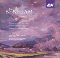 Lluís Benejam: Sonata for Violin and Piano; Sonata for Viola and Piano; Sonata for Cello and Piano von Various Artists