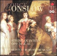 George Onslow: String Quintets, Opp. 34 & 35 von Quintett Momento Musicale