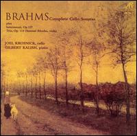 Brahms: Complete Cello Sonatas; Intermezzi, Op. 117; Trio, Op. 114 von Joel Krosnick