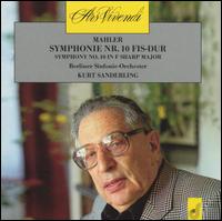 Mahler: Symphony No. 10 in F sharp major von Kurt Sanderling