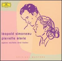 Léopold Simoneau and Pierrette Alarie: Opera Recitals and Lieder [Box Set] von Various Artists