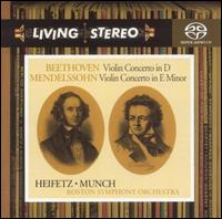 Beethoven: Violin Concerto; Mendelssohn: Violin Concerto [Hybrid SACD] von Jascha Heifetz