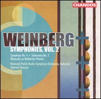 Weinberg: Symphonies, Vol. 2 von Gabriel Chmura