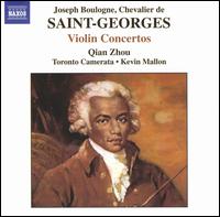 Saint-Georges: Violin Concertos, Vol. 2 von Qian Zhou