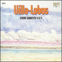 Villa-Lobos: String Quartets 4, 9 & 11 von Cuarteto LatinoAmericano