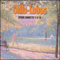 Villa Lobos: String Quartets 2, 12 & 16 von Cuarteto LatinoAmericano