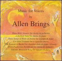 Music for Voices by Allen Brings von Kent Singers