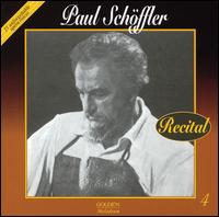 Recital von Paul Schöffler