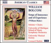 William Bolcom: Songs of Innocence and of Experience von Leonard Slatkin