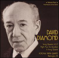 David Diamond: String Quartets, Vol. 4 von Potomac String Quartet