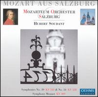 Mozart aus Salzburg, Vol. 1 von Salzburg Mozarteum Orchestra