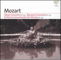 Mozart: Oboe Concerto, KV 314; Bassoon Concerto, KV 191; Sinfonia Concertante for Winds, KV 297 von Various Artists