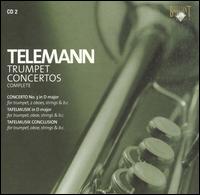 Telemann: Trumpet Concertos, CD 2 von Otto Sauter