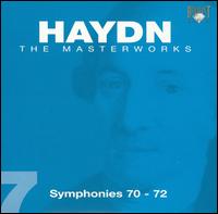 Haydn: Symphonies 70 - 72 von Adam Fischer