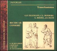 Trauerkantaten von Ricercar Consort