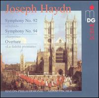 Haydn: Symphonies Nos. 92 ("Oxford") & 94 ("Surprise"); La fedeltà premiata Overture [Hybrid SACD] von Adam Fischer