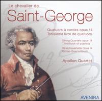 Saint-George: Quatuors à cordes opus Troisième livre de quatuors von Apollo Saxophone Quartet