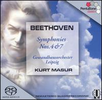 Beethoven: Symphonies Nos. 4 & 7 [Hybrid SACD] von Leipzig Gewandhaus Orchestra