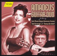 Amadeus Guitar Duo Play Bach/Busoni, Dodgson, Domeniconi, Zenamon von Amadeus Guitar Duo