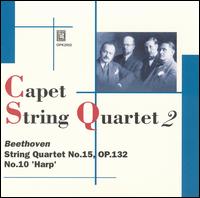 Beethoven: String Quartet No. 15, Op. 132; No. 10 'Harp' von Capet String Quartet