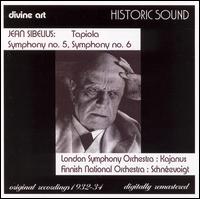 Sibelius: Tapiola; Symphonies Nos. 5 & 6 von Various Artists