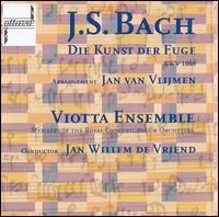 Bach: Die Kunst der Fuge - Arrangement Jan van Vlijmen von Viotta Ensemble (Members of the Royal Concertgebouw)