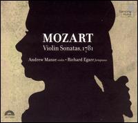 Mozart: Violin Sonatas, 1781 von Andrew Manze