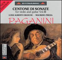 Paganini: Centone di Sonate for Violin and Guitar, Vol. 3 [New Edition] von Various Artists