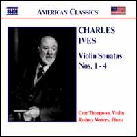 Ives: Violin Sonatas Nos. 1-4 von Curt Thompson