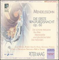 Mendelssohn: Die erste Walpurgisnacht von Peter Maag