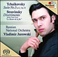 Thacikovsky: Suite No. 3; Stravinsky: Divertimento [Hybrid SACD] von Vladimir Jurowski