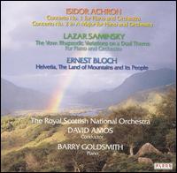 David Amos Conducts Isidor Achron, Lazar Saminsky, Ernest Bloch von David Amos