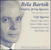 Béla Bartók: Complete String Quartets (The 1954 Mono Cycle) von Végh Quartet