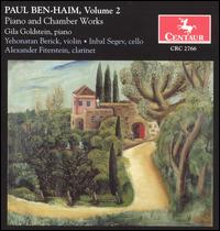 Paul Ben-Haim, Vol. 2: Piano and Chamber Works von Gila Goldstein