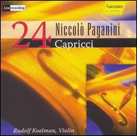 Niccolò Paganini: 24 Capricci von Rudolf Koelman