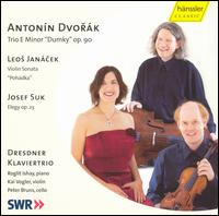 Dvorák: Trio E Minor op. 90; Janácek: Violin Sonata; Suk: Elegy, Op. 23 von Dresdner Klaviertrio