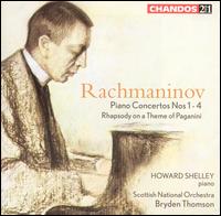 Rachmaninov: Piano Concertos Nos. 1-4; Rhapsody on a Theme of Paganini von Bryden Thomson