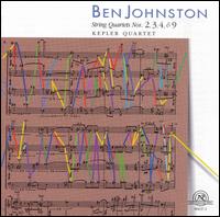 Ben Johnston String Quartets Nos. 2 - 4, 9 von Kepler Quartet