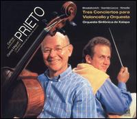 Prieto plays Tres Conciertos para Violoncello y Orquesta von Carlos Prieto