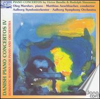 Piano Concertos by Victor Bendix & Rudolph Simonsen von Oleg Marshev