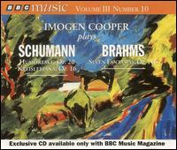 Imogen Cooper Plays Schumann & Brahms von Imogen Cooper