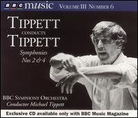 Tippett: Symphonies Nos. 2 & 4 von Michael Tippett