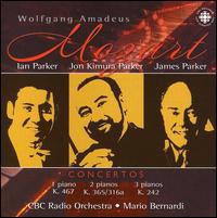 Mozart: Concertos 1 piano, 2 pianos, 3 pianos von Jon Kimura Parker