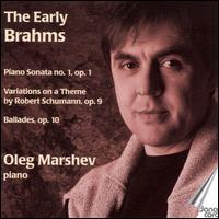 The Early Brahms von Oleg Marshev