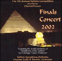 Finals Concert 2002: The 5th Annual Sphinx Competition von Sphinx Symphony Orchestra