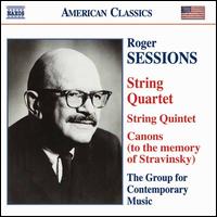 Roger Sessions: String Quartet von Columbia University Group for Contemporary Music