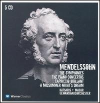 Mendelssohn: The Symphonies; The Piano Concertos; Capriccio Brilliant; A Midsummer Night's Dream [Box Set] von Kurt Masur