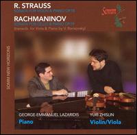 R. Strauss: Sonata for Violin & Piano, Op. 18; Rachmaninov: Sonata for Cello & Piano, Op. 19 von Yuri Zhislin