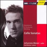 Cello Sonatas by Shostakovich, B. Tchaikovsky & Weinberg von Johannes Moser